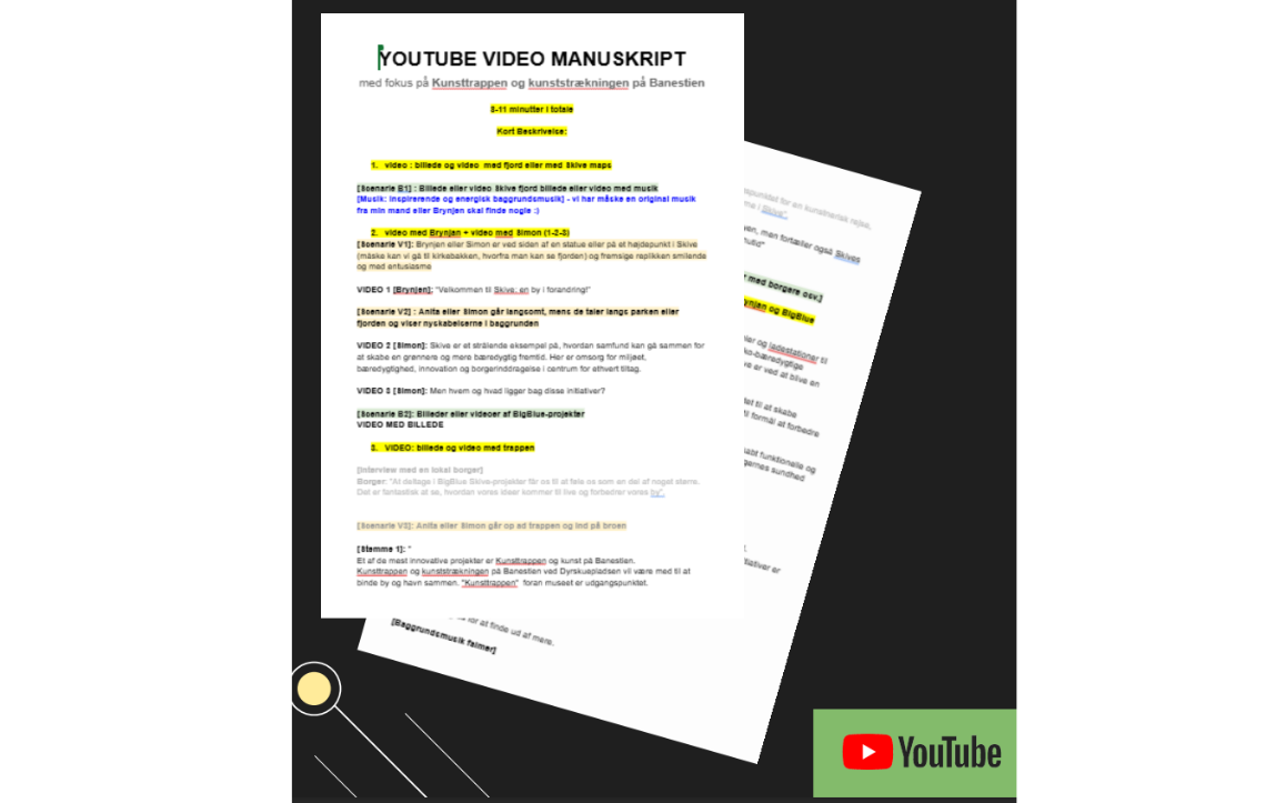 Youtube manuskript